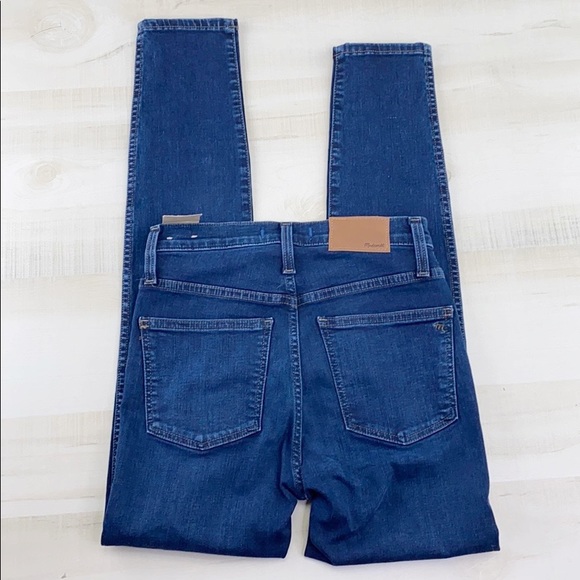 MADEWELL 10" High-Rise Skinny Jeans Hayes Wash - Picture 16 of 16